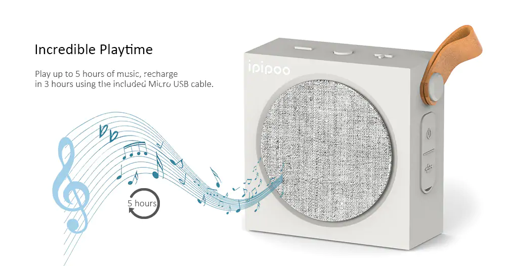 Mini Ασύρματο Αδιάβροχο Ηχείο Ipipoo Bluetooth USB - Waterproof Wireless Speaker Mini Ασύρματο Αδιάβροχο Ηχείο Ipipoo Bluetooth USB - Waterproof Wireless Speaker