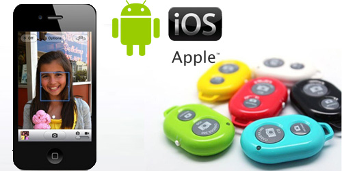 Bluetooth Wireless Remote Shutter για Apple iOS & Android συσκευές Bluetooth Wireless Remote Shutter για Apple iOS & Android συσκευές