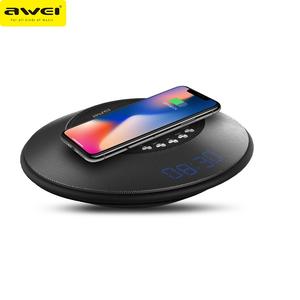 Φορητό Ηχείο Bluetooth 10W με Βάση Ασυρματης Φόρτισης για Κινητά Awei Y290