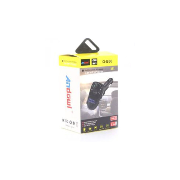 Bluetooth USB MP3 Player με Μικρόφωνo, CVC & Φορτιστής Car FM Transmitter TPSTER Andowl
