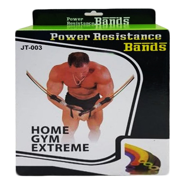 Σύστημα Εκγύμνασης Με 5 Λάστιχα Power Resistance Bands JT-003 Σύστημα Εκγύμνασης Με 5 Λάστιχα Power Resistance Bands JT-003