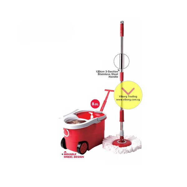 Σφουγγαρίστρα με Σύστημα Αποστράγγισης Liao Tornado Mop Τ130029 Σφουγγαρίστρα με Σύστημα Αποστράγγισης Liao Tornado Mop Τ130029