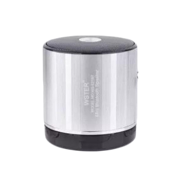 Ασύρματο Ηχείο Bluetooth Wster WS-231 Ασημί Ασύρματο Ηχείο Bluetooth Wster WS-231 Ασημί