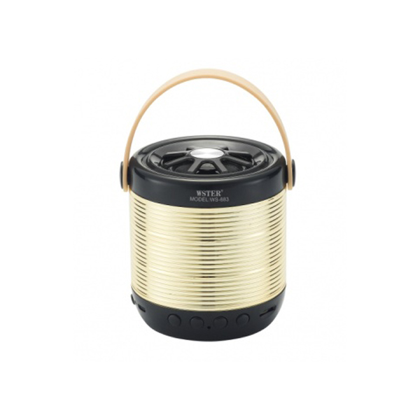 Ασύρματο Ηχείο Bluetooth Wster WS-883 Χρυσό Ασύρματο Ηχείο Bluetooth Wster WS-883 Χρυσό