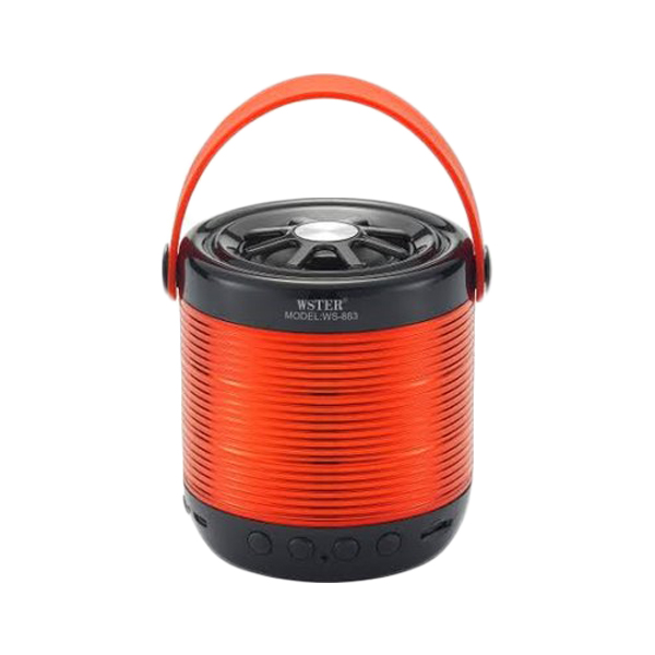 Ασύρματο Ηχείο Bluetooth Wster WS-883 Κόκκινο Ασύρματο Ηχείο Bluetooth Wster WS-883 Κόκκινο