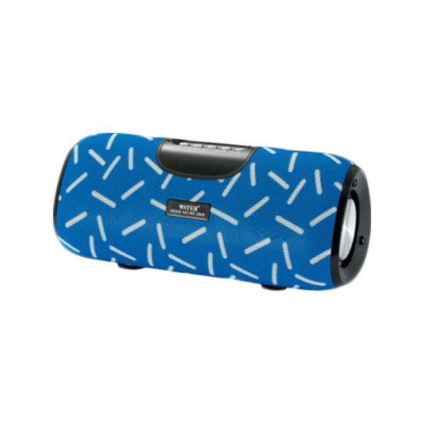 Ασύρματο Ηχείο Bluetooth Wster WS-2909 Μπλε με Γραμμές Ασύρματο Ηχείο Bluetooth Wster WS-2909 Μπλε με Γραμμές