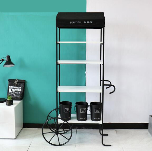 Ραφιέρα - Καρότσι Florist Corner 180x60x35cm
