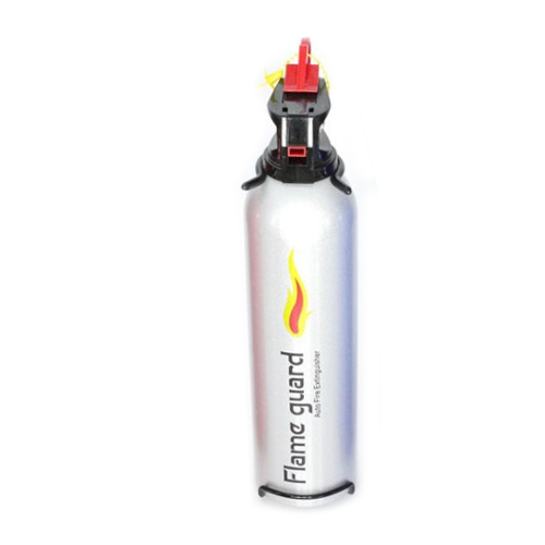 Πυροσβεστήρας 600ml Γενικής Χρήσεως Ασημί με Βάση Στήριξης Flame Guard Πυροσβεστήρας 600ml Γενικής Χρήσεως Ασημί με Βάση Στήριξης Flame Guard