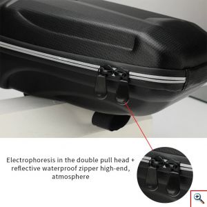 Αδιάβροχο Τσαντάκι Τιμονιού για Πατίνι 5L Μαύρο – Waterproof Electric Scooter Bag M7 EVA OEM