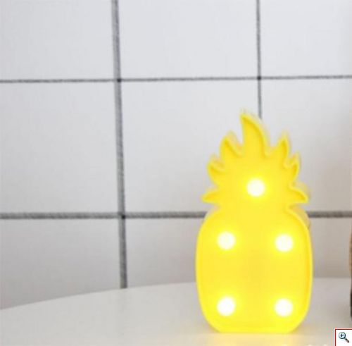 Φωτιστικό Μπαταρίας Ανανάς 5 LED