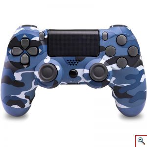 Ασύρματο Χειριστήριο Doubleshock Wireless Controller για PS4 Μπλε Παραλλαγής