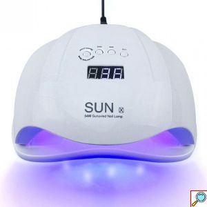 SUN X Επαγγελματικό Φουρνάκι Νυχιών 54W UV 36 LED με Διπλό Μήκος Κύματος - Χρονοδιακόπτη & Αποσπώμενη Βάση