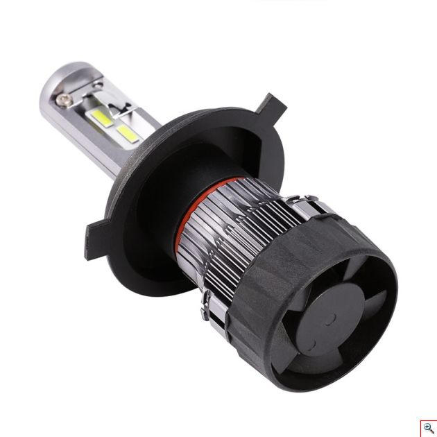 LED Φώτα Αυτοκινήτου Angle Adjust H4 10000LM (2x5000) 60W (2x30W) 6500K CAN BUS 9-32V profitstore