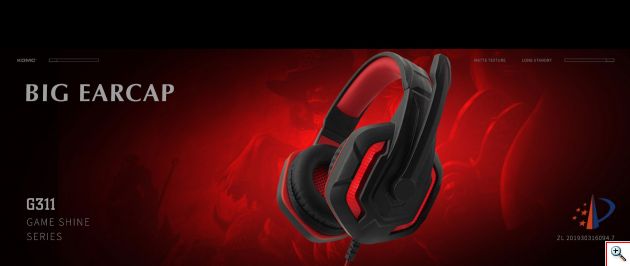 Gaming Ρυθμιζόμενα Ακουστικά Κεφαλής με Μικρόφωνο Jack 3,5mm On Ear για Υπολογιστή - Ενσύρματα PC & PS4 Headset Κόκκινο Μαύρο