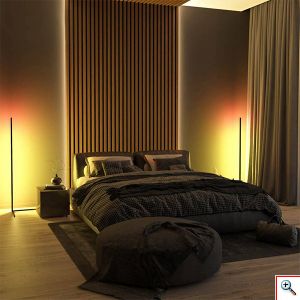 PolarLit® Γωνιακό Φωτιστικό με Χειριστήριο - 336 Προγράμματα & Χρώματα