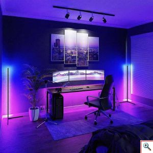 PolarLit® Γωνιακό Φωτιστικό με Χειριστήριο - 336 Προγράμματα & Χρώματα