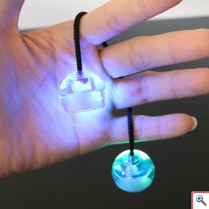 Μπεγλέρι με Φωτισμό Led RGB YoYo - Anti Stress Fidget Finger ΟΕΜ