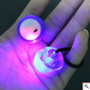 Μπεγλέρι με Φωτισμό Led RGB YoYo - Anti Stress Fidget Finger ΟΕΜ