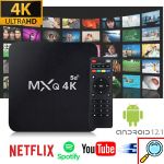 Μετατροπέας Smart TV PRO Mini Android 12.1 16GB RAM / 64GB TV Box 4K Ultra HD 5G WiFi SD / USB Quad Core