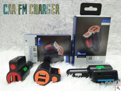 Car Fm Transmitter Αυτοκινήτου USB, SD, AUX Bluetooth Handsfree Mp3 Player - Ανοιχτής Ακρόασης & Φορτιστής USB