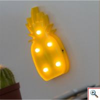 Διακοσμητικό Φωτιστικό Led Ανανάς