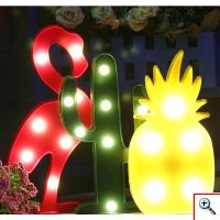 Διακοσμητικό Φωτιστικό Led Ανανάς