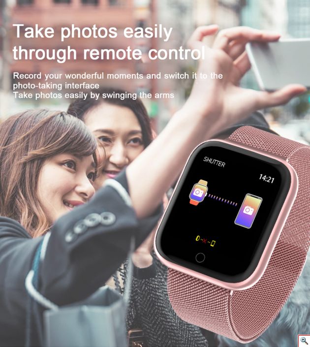 Αδιάβροχο Βιομετρικό & Αθλητικό Ρολόι Smart Watch Activity Tracker με Πιεσόμετρο, Οξύμετρο, Μέτρηση Καρδιακών Παλμών, Βημάτων & Ποιότητας Ύπνου - Health & Fitness Sport & Style