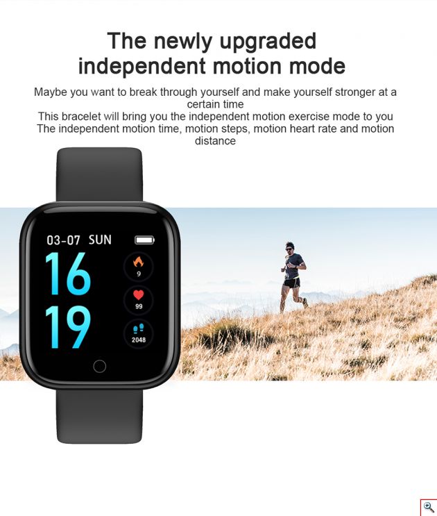 Αδιάβροχο Βιομετρικό & Αθλητικό Ρολόι Smart Watch Activity Tracker με Πιεσόμετρο, Οξύμετρο, Μέτρηση Καρδιακών Παλμών, Βημάτων & Ποιότητας Ύπνου - Health & Fitness Sport & Style