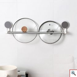 Πετσετοκρεμάστρα - Ράβδος με Βεντούζες για Μπάνιο & Κουζίνα JS185015