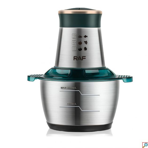 Πολυκόπτης 1000W – Ανοξείδωτο Δοχείο 2L & 4 Λεπίδες - Επαγγελματική Κοπή & Τεμαχισμός Υλικών για Κάθε Κουζίνα