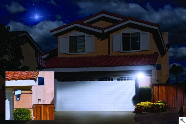 Ηλιακός Προβολέας 120 LED με Ανιχνευτή Κίνησης SOLAR-SMD3548