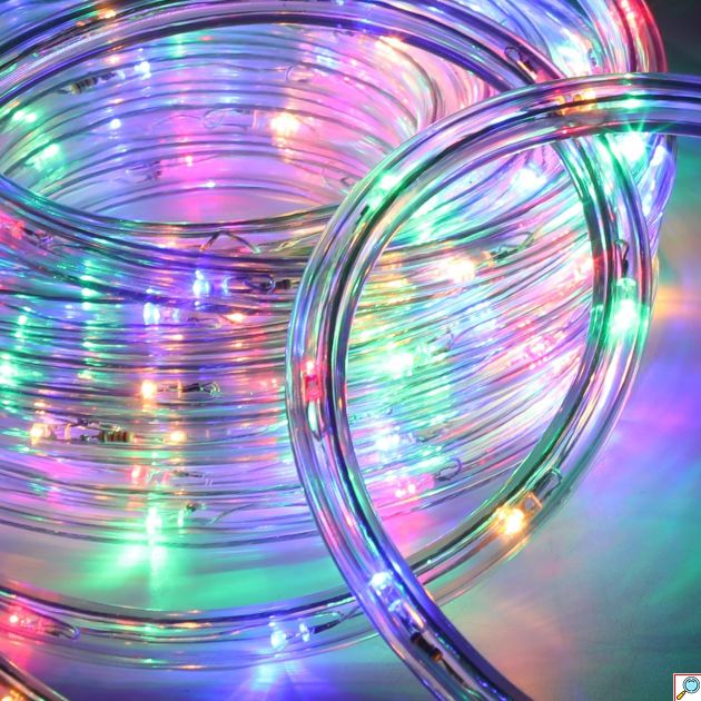 10m Αδιάβροχος Φωτοσωλήνας RGB Ρεύματος με 8 Προγράμματα Φωτισμού