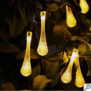 10m Χριστουγεννιάτικη Γιρλάντα με 100 LED Σταλακτίτες Θερμού Λευκού Φωτισμού - Εσωτερικού & Εξωτερικού Χώρου - AIGOSTAR