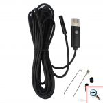 USB Android Ενδοσκοπική Αδιάβροχη Κάμερα Μικροσκόπιο 6x LED για Κινητά Τηλέφωνα OTG 10m