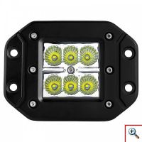 Αδιάβροχος Προβολέας CREE LED 18W-12V με 6 Led IP68 1218FC