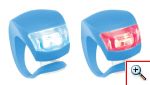 Αδιάβροχα Φωτάκια Ποδηλάτου LED από Σιλικόνη - Silicone LED Bike Light-2 pack