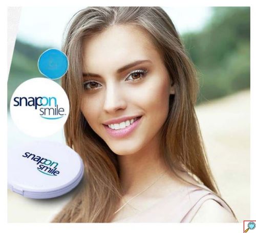 Snap On Smile - Μασελάκι Μεταμόρφωσης Χαμόγελου - Αφαιρούμενη Οδοντική Όψη Ρητίνης για Άνω ή Κάτω Γνάθο