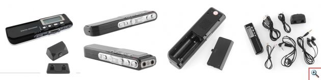 Mini Καταγραφικό Ήχου USB 8GB VOX 240h - Καταγραφή Τηλεφωνικών Κλήσεων & Βοήθημα Βαρηκοίας