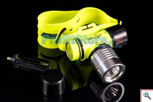 Αδιάβροχος Υποβρύχιος Φακός Κεφαλής - 800 Lumens Καταδυτικός X-BALOG BL-56