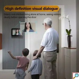 Σύστημα Θυροτηλεόρασης 1080P με οθόνη 4,3” ευρείας γωνίας 170° HD Υποστήριξη ενδοεπικοινωνίας Νυχτερινή όραση – Γκρι Ανθρακί 