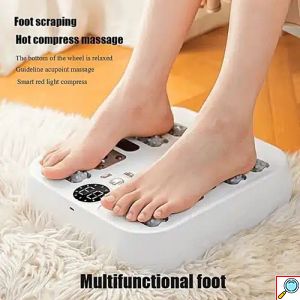 Συσκευή Xαλάρωσης και Μασάζ Ποδιών – Automatic Roller Foot Massager Λευκό 