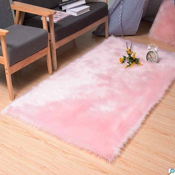 Sheepskin Χνουδωτό Χαλί Διάδρομος Από Συνθετική Γούνα 120x60 εκ.