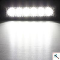 Προβολέας Αυτοκίνητου 18W με 6 Super LED IP68 LT18