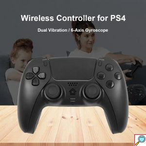Ασύρματο Χειριστήριο για Κονσόλα PS4 σε Λευκό με Μαύρο Χρώμα Wireless P-5 BOROFONE
