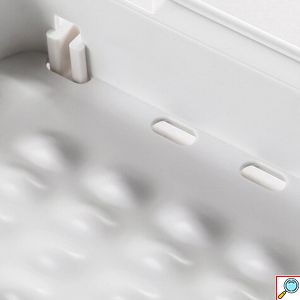 Επιτοίχιο Αυτοκόλλητο Ραφάκι για Σαπούνια Νιπτήρα Μπάνιου - Σαπουνοθήκη Πλαστική