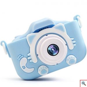Q1 Kitty Kids Ψηφιακή Φωτογραφική Κάμερα Compact 12MP με Οθόνη 2