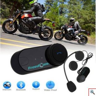 Ενδοεπικοινωνία Bluetooth Κράνους Μηχανής - FreedConn T-Com Vb