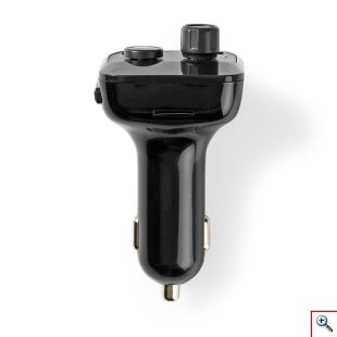 3 σε 1 Bluetooth Αναμεταδότης FM, Handsfree και Φορτιστής με Οθόνη LED και Λειτουργία Bass Boost
