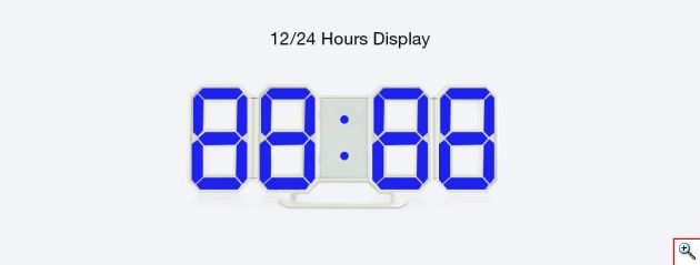 Επιτραπεζιο Ρολόι & Ξυπνητήρι LED - Mini Clock