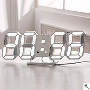 Επιτραπεζιο Ρολόι & Ξυπνητήρι LED - Mini Clock